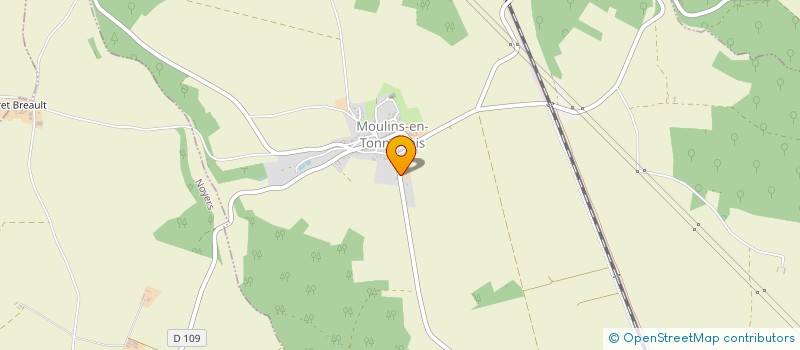 localisation de l'entreprise L ECHOPPE DE BLANCHEFLEUR ET PERCEVAL  MOULINS-EN-TONNERROIS