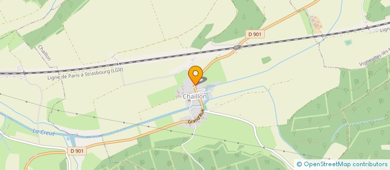 localisation de l'entreprise L ECHOPPE DE CHAILLON à CHAILLON