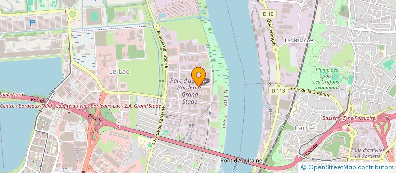 localisation de l'entreprise L'ECHOPPE DES HALLES  BORDEAUX