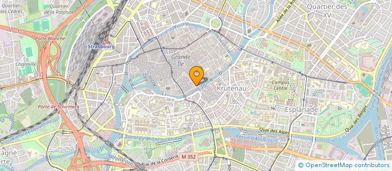 localisation de l'entreprise L'ECHOPPE DES MALKER à STRASBOURG