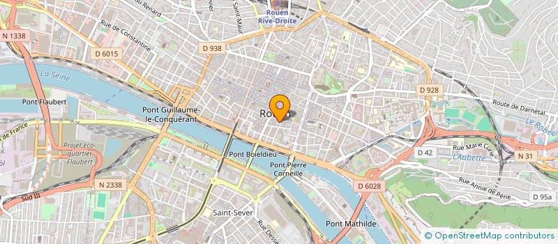 localisation de l'entreprise L'ECHOPPE GOURMANDE à ROUEN