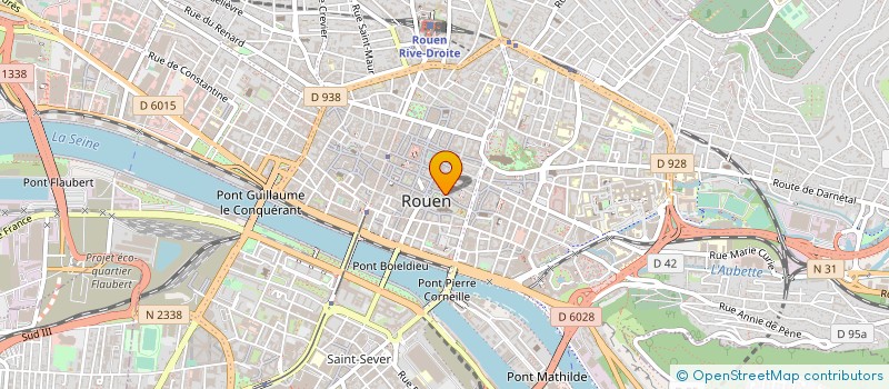 localisation de l'entreprise L'ECHOPPE NORMANDE à ROUEN