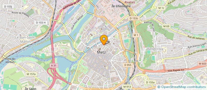 localisation de l'entreprise L'ECHOPPE VILOSNOISE à METZ