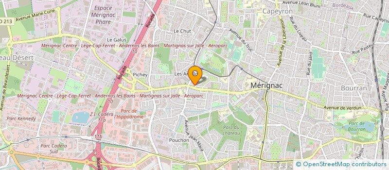 localisation de l'entreprise L'ECHOPPE ZERO DECHET à MERIGNAC
