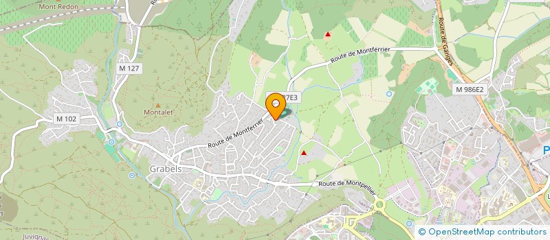 localisation de l'entreprise L'ECLAIR  GRABELS