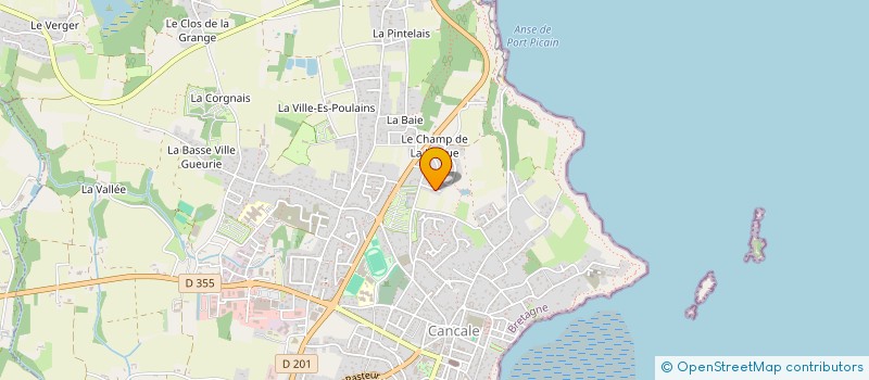 localisation de l'entreprise L'ECLAIRCIE à CANCALE