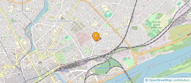 localisation de l'entreprise L'ECLAIRCIE à NANTES