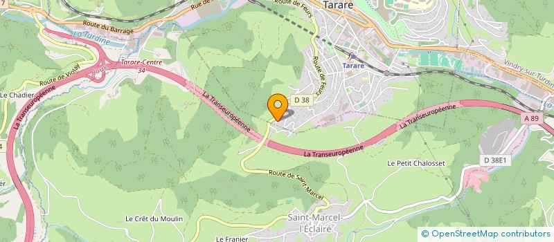 localisation de l'entreprise L'ECLAIRCIE SAUVAGEONNE  LES SAUVAGES