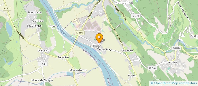 localisation de l'entreprise L'ECLAIRELEC à BRIORD