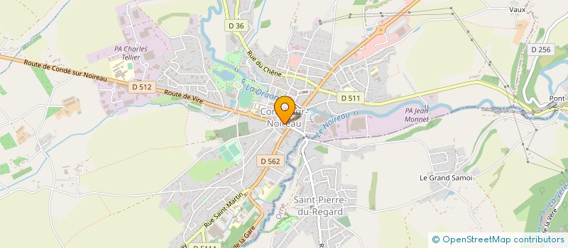 localisation de l'entreprise L'ECLAT CHOCOLATE  CONDE-EN-NORMANDIE