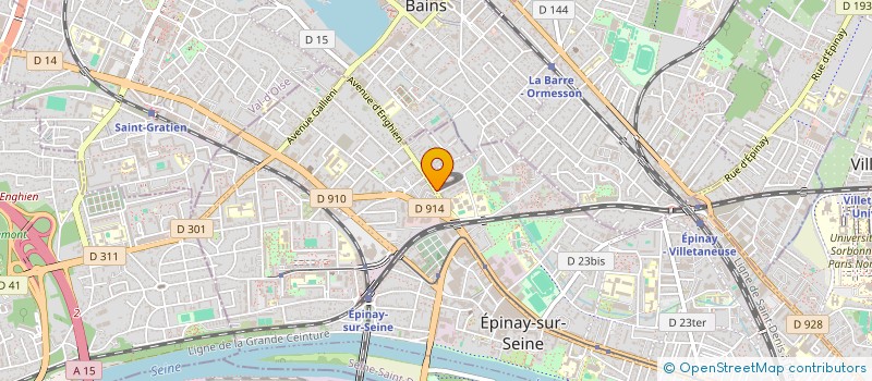 localisation de l'entreprise L'ECLAT D'OR DE L'HYGIENE ET DE LA PROPRETE à EPINAY-SUR-SEINE