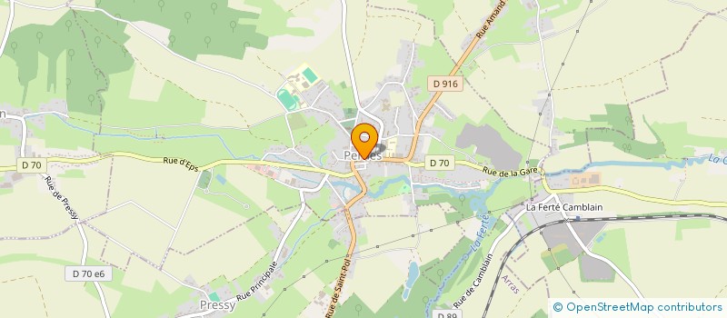 localisation de l'entreprise L ECLAT DANS L ASSIETTE  PERNES