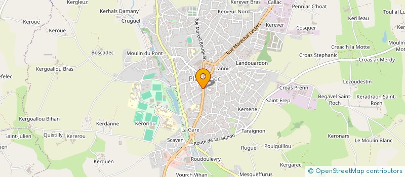 localisation de l'entreprise L'ECLAT DE BEAUTE à PLABENNEC