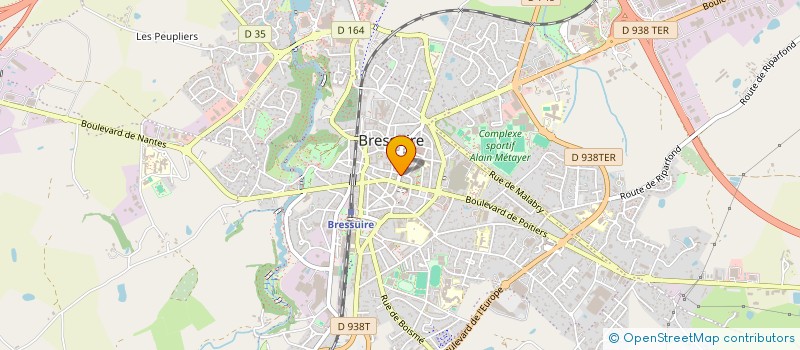 localisation de l'entreprise L'ECLAT DE CHOCOLAT  BRESSUIRE