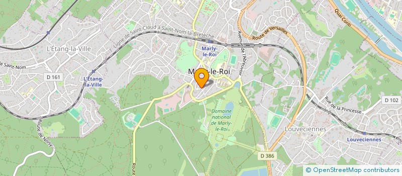 localisation de l'entreprise L'ECLAT DE MARLY  MARLY-LE-ROI