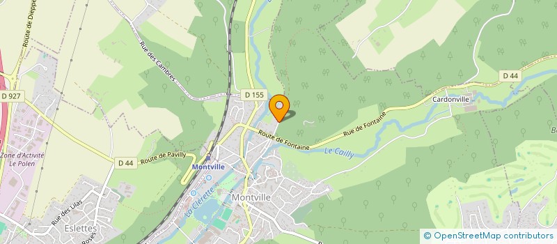 localisation de l'entreprise L'ECLAT DE SOI  MONTVILLE