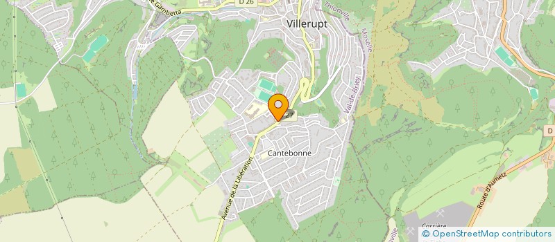 localisation de l'entreprise L ECLAT DES FLEURS à VILLERUPT