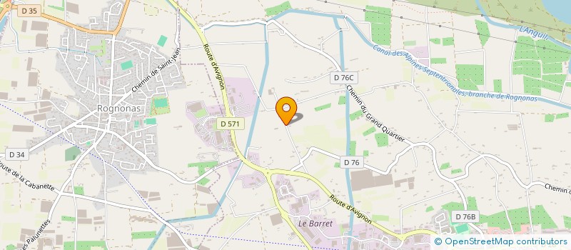 localisation de l'entreprise L ECLAT DU SOLEIL à CHATEAURENARD