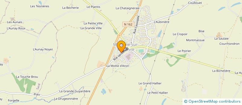 localisation de l'entreprise L'ECLAT GOURMAND  MARTIGNE-SUR-MAYENNE