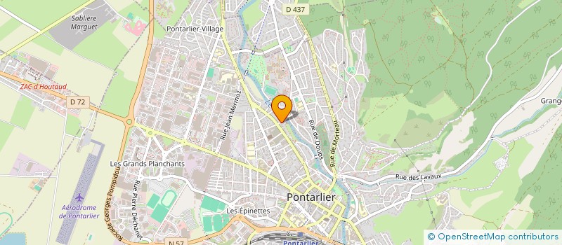localisation de l'entreprise L'ECLAT GOURMAND à PONTARLIER
