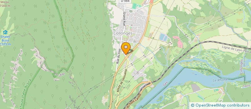 localisation de l'entreprise L'ECLAT GOURMAND  COLLONGES