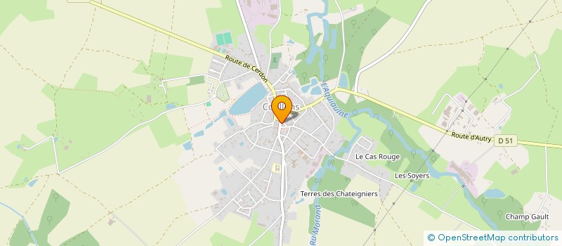 localisation de l'entreprise L'ECLECTIQUE à COULLONS
