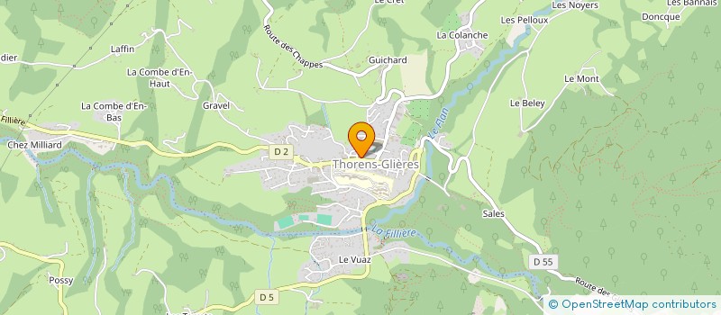 localisation de l'entreprise L'ECLIAPA à FILLIERE