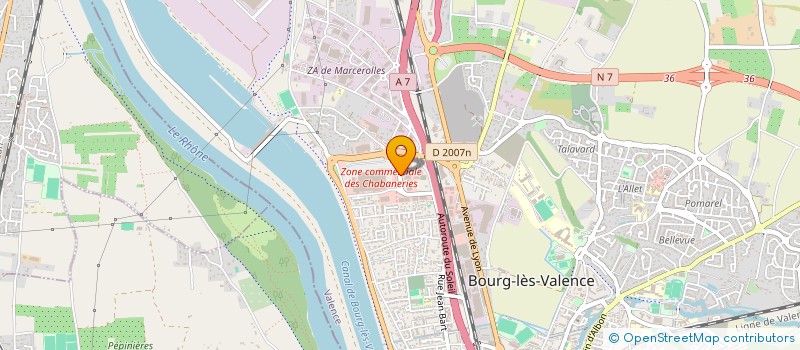 localisation de l'entreprise L ECLIPSE à BOURG LES VALENCE