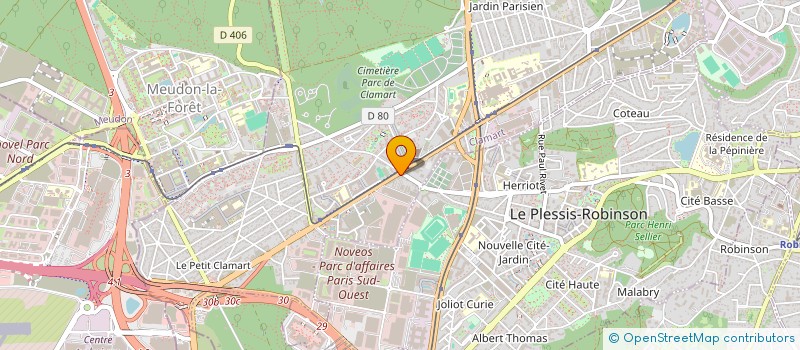 localisation de l'entreprise L'ECLIPSE à CLAMART