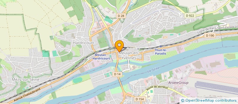localisation de l'entreprise L ECLIPSE à MEULAN-EN-YVELINES