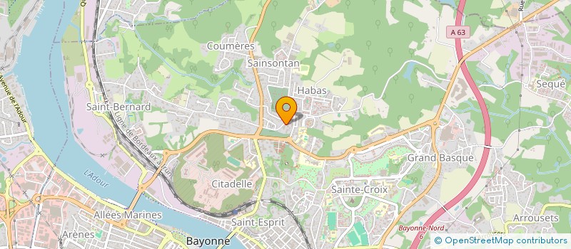 localisation de l'entreprise L'ECLIPSE à BAYONNE