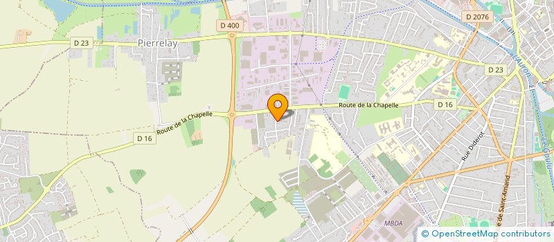 localisation de l'entreprise L'ECLISSERIE  BOURGES