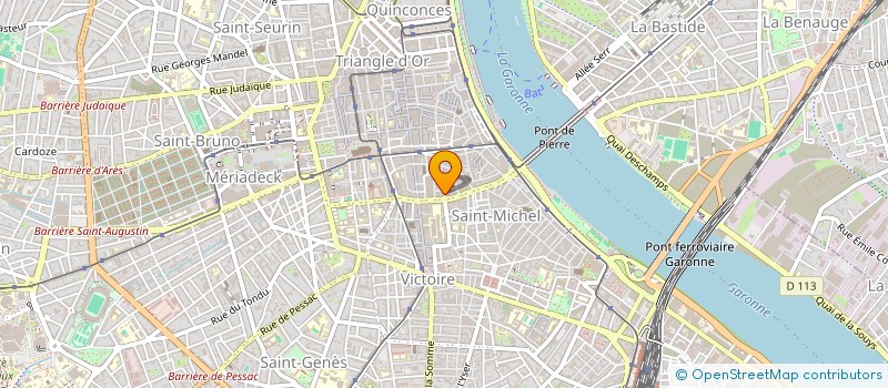 localisation de l'entreprise L'ECLOS  BORDEAUX