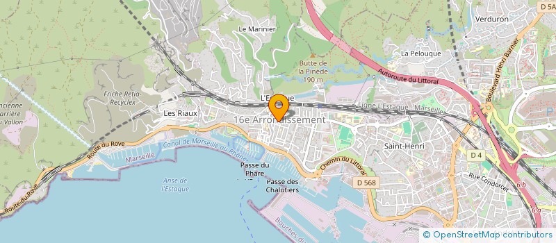 localisation de l'entreprise L ECLOSION à MARSEILLE