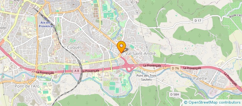 localisation de l'entreprise L'ECLOSION  AIX-EN-PROVENCE