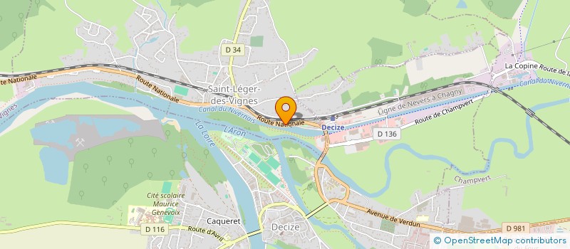localisation de l'entreprise L'ECLUSE à SAINT-LEGER-DES-VIGNES