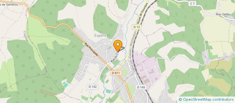 localisation de l'entreprise L'ECLUSIER  ESPERE