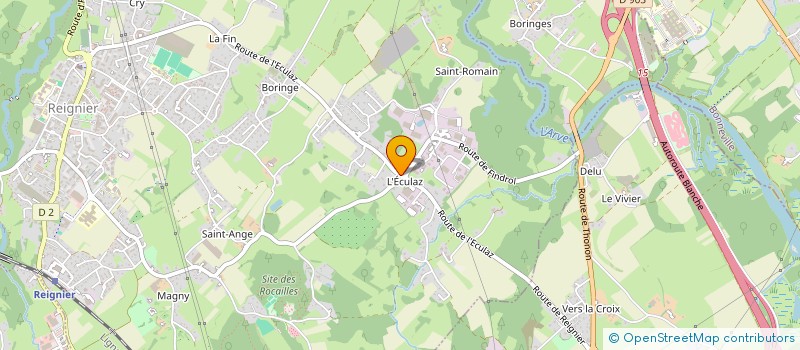 localisation de l'entreprise L'ECO DES JARDINS FRANCE à REIGNIER-ESERY