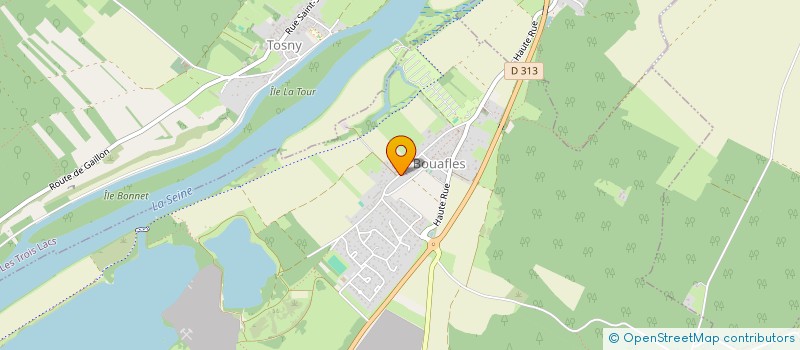 localisation de l'entreprise L'ECO DU BOIS à BOUAFLES