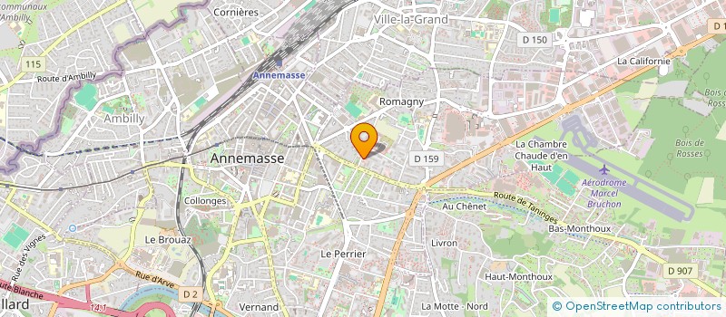 localisation de l'entreprise L'ECO DU BON SENS à ANNEMASSE