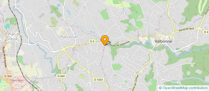 localisation de l'entreprise L'ECO-LOGIS BOIS à MOUANS-SARTOUX