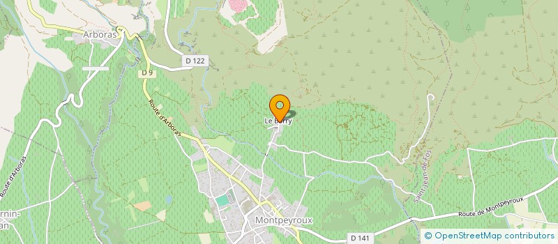 localisation de l'entreprise L ECO MISSION à MONTPEYROUX