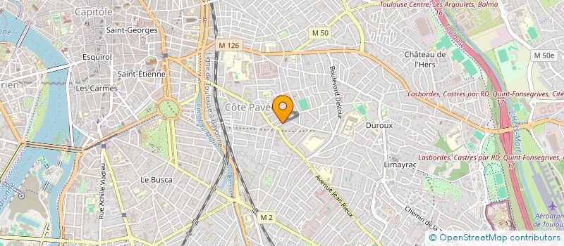 localisation de l'entreprise L'ECO PEINT à TOULOUSE