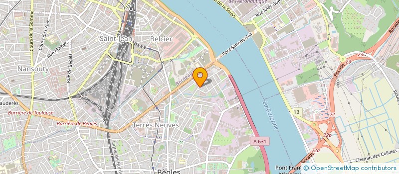 localisation de l'entreprise L'ECO PIN à BORDEAUX