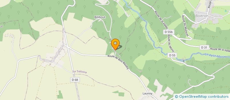 localisation de l'entreprise L'ECOFERME DES VM  ORLY-SUR-MORIN