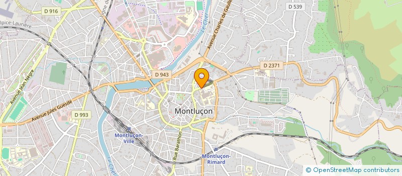 localisation de l'entreprise L'ECOLE A L'HOPITAL à MONTLUCON