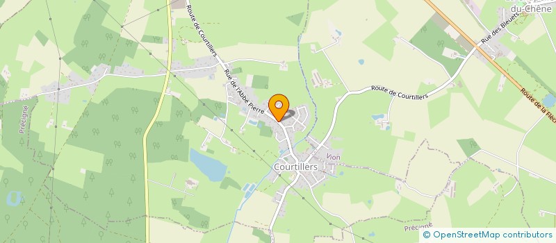 localisation de l'entreprise L'ECOLE AUX ETOILES  ROEZE-SUR-SARTHE