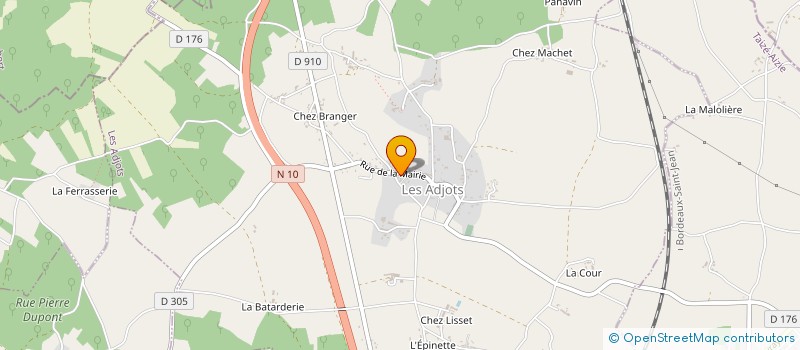 localisation de l'entreprise L ECOLE BIOUSSONNIERE à BIOUSSAC