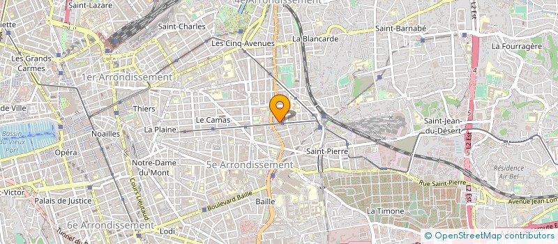 localisation de l'entreprise L'ECOLE BUISSONNIERE à MARSEILLE