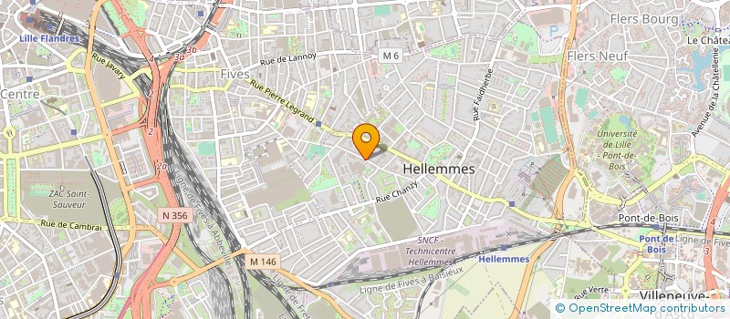 localisation de l'entreprise L'ECOLE BUISSONNIERE à LILLE